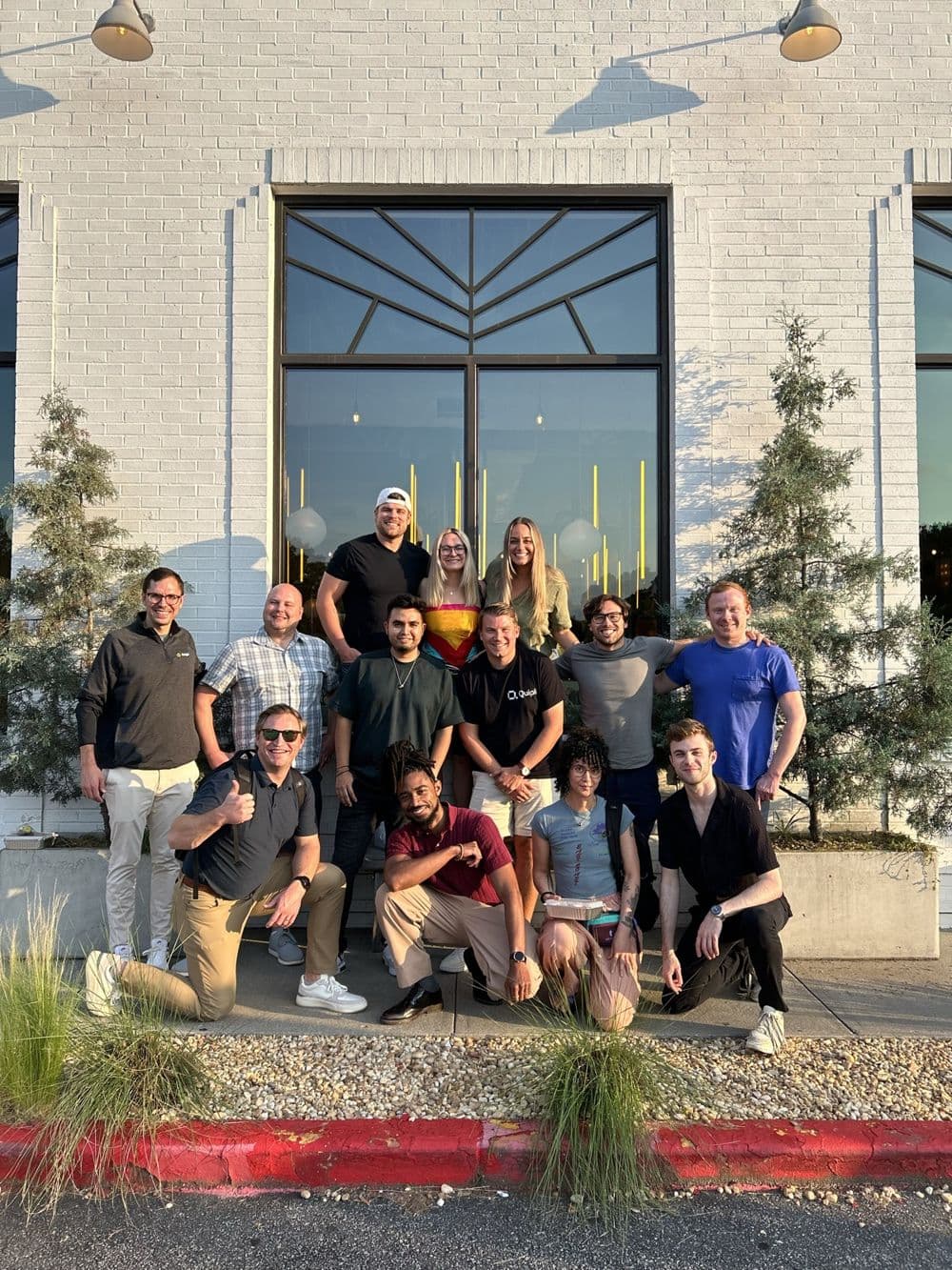 The Quipli team together outside