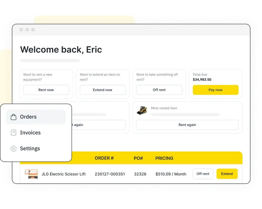 Online Storefront & Customer Portal