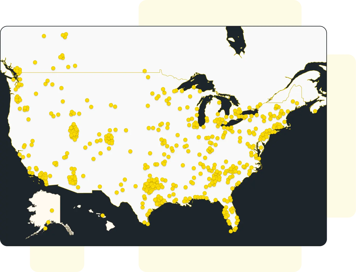 Quipli Equipment Rental Software Map