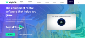 RentalMan Homepage