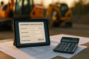 image of a rental calculator