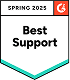 G2 Best Support, Spring 2025 award
